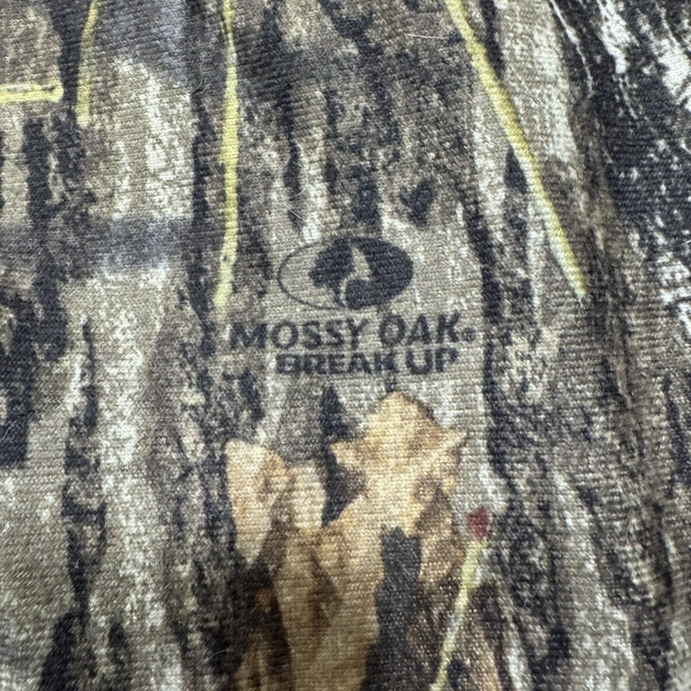 Gamehide Hush Hide Mossy Oak Camouflage Hunting Zip Up Jacket Men's Size Medium - Picture 5 of 14